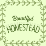 Bountiful Homestead natural and medical soap business logo